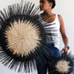 Round Usiku handwoven Wall Art set of 2