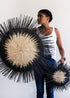 Round Usiku handwoven Wall Art set of 2