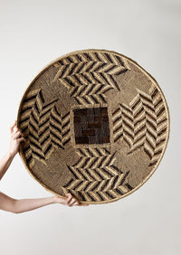 Statement Zambian Plateau African Wall Decor Basket