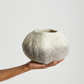  Grey Hand Felted Wool Ukhamba Bowl 