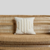 Slatted Diamond Throw Pillow