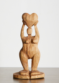 Mother Nurture Natural Eucalyptus Wood Sculpture