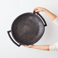 Swazi Round Wood Serving Platter