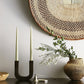 Handcrafted U-Shaped Wood Candle Holder