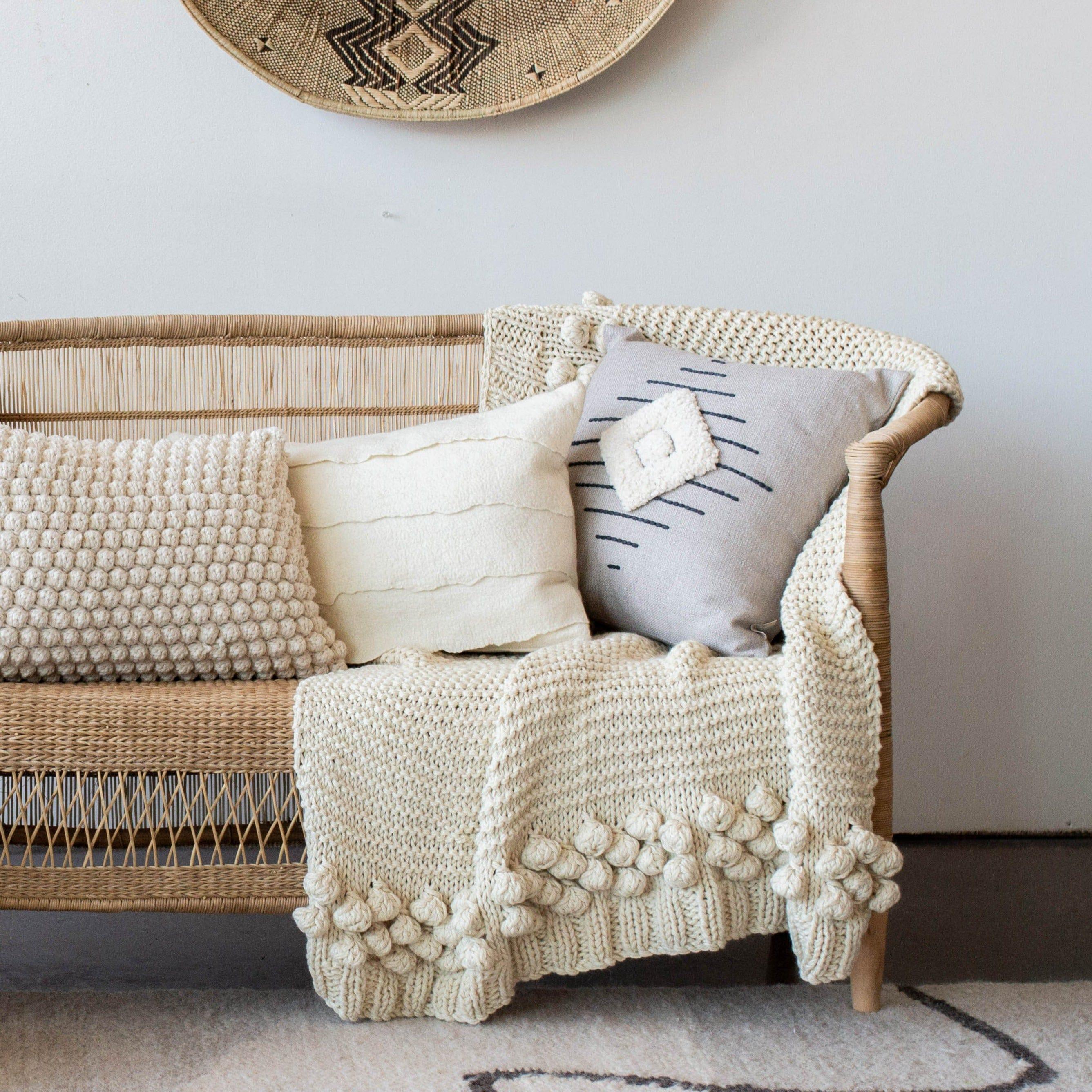 Aran blanket hot sale