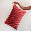 Cotton Bobbles Textured Throw Pillow