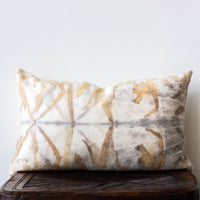 Eco-Print Felt Pillow