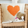 Mini Heart Blanket