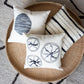 Slatted Circle Hand-Felt Throw Pillow home decor 