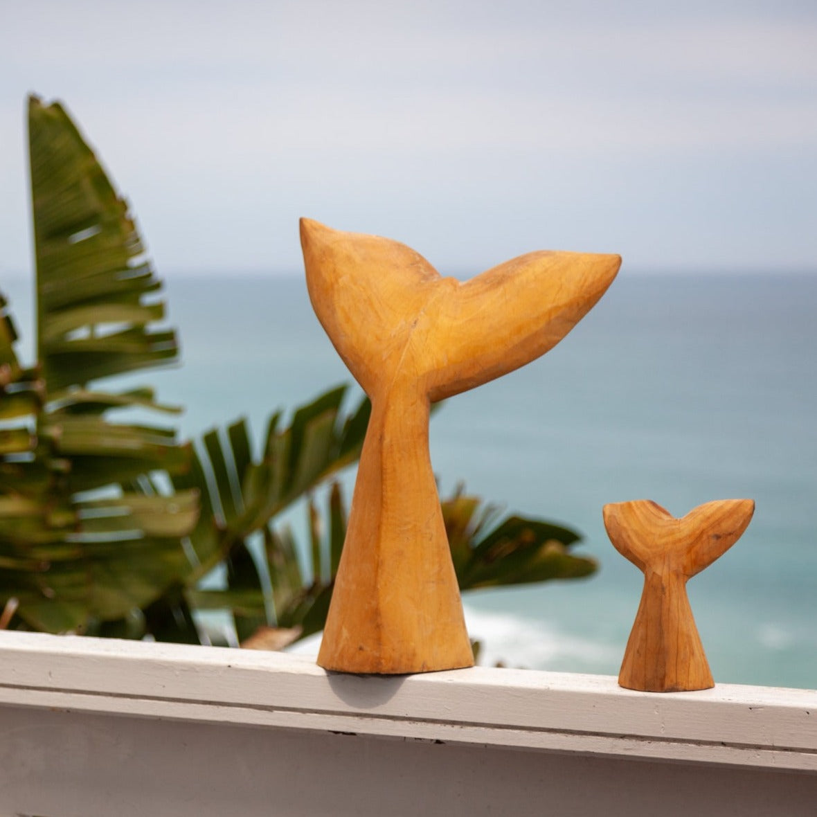 Whale Tale Sculpture