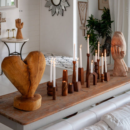 Heart on a Pedestal Sculpture