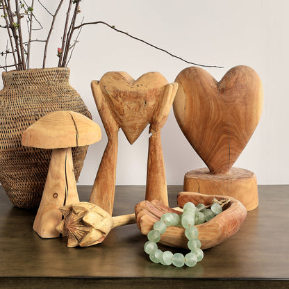 Heart on a Pedestal Sculpture